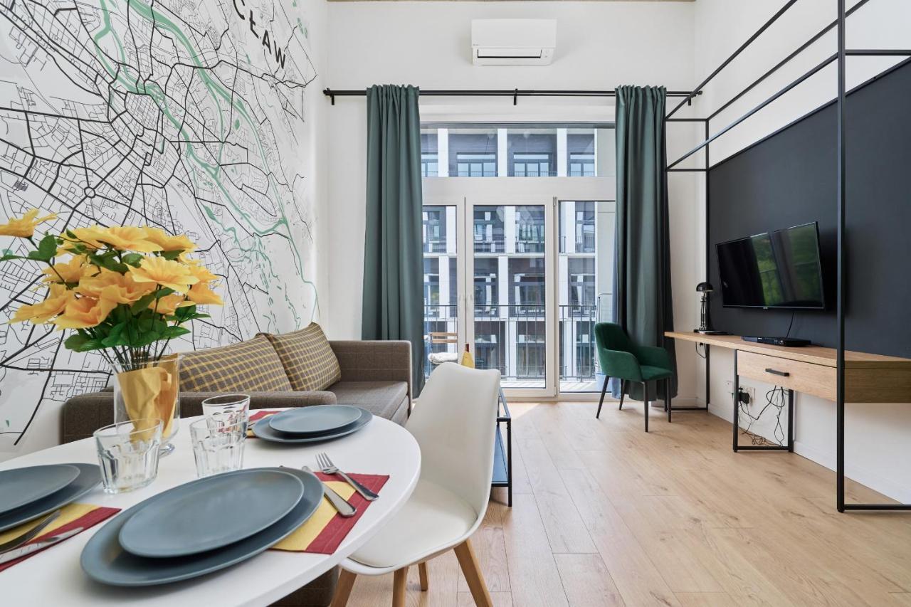 Mezzanine Studio Apartments Zarembowicza Wroclaw Airport By Renters Екстериор снимка