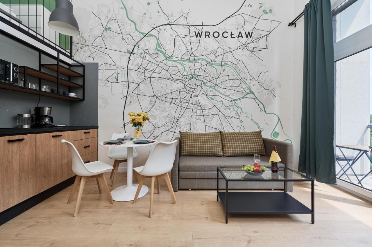 Mezzanine Studio Apartments Zarembowicza Wroclaw Airport By Renters Екстериор снимка