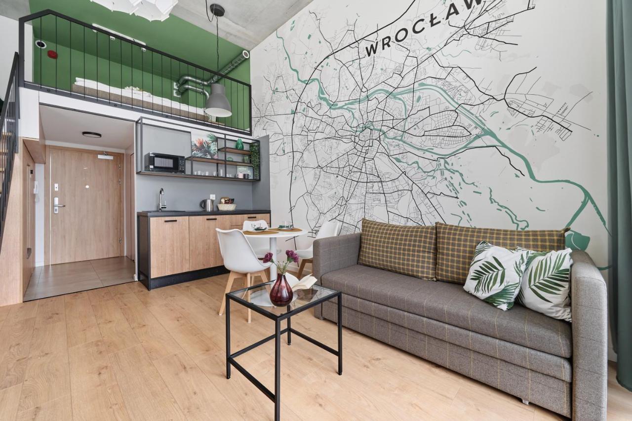 Mezzanine Studio Apartments Zarembowicza Wroclaw Airport By Renters Екстериор снимка