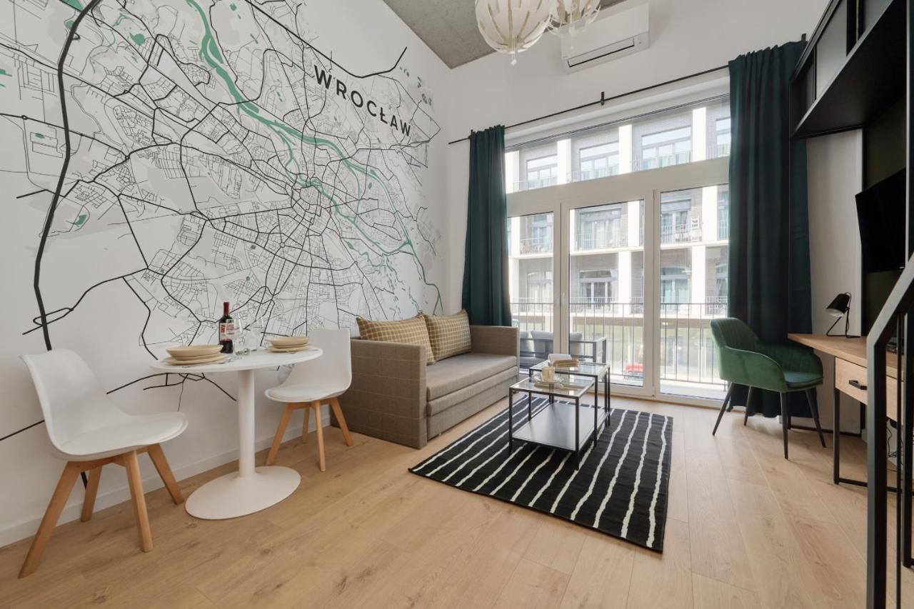 Mezzanine Studio Apartments Zarembowicza Wroclaw Airport By Renters Екстериор снимка