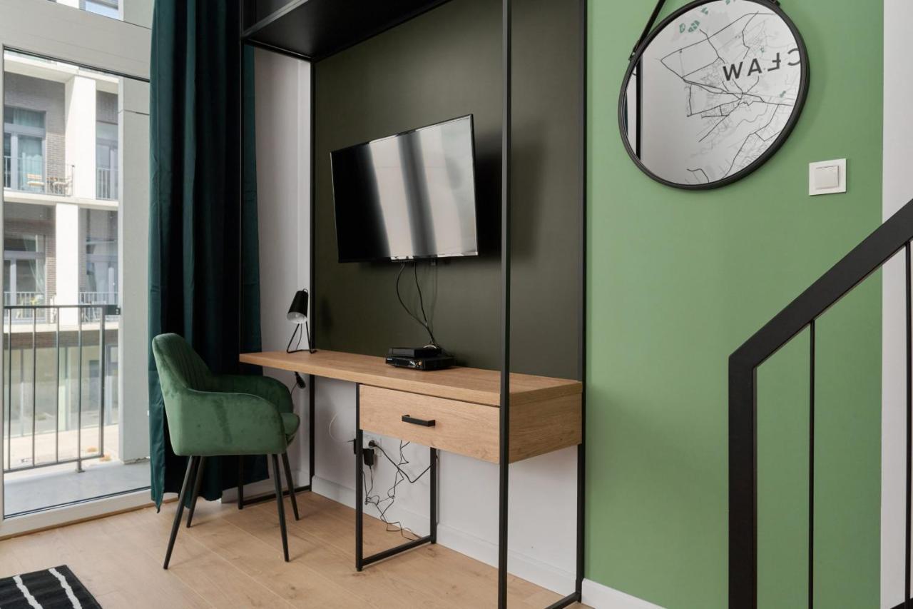 Mezzanine Studio Apartments Zarembowicza Wroclaw Airport By Renters Екстериор снимка
